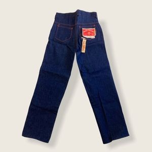 vintage deadstock dark wash jeans